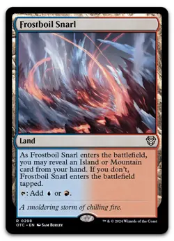 Frostboil Snarl #298 (NM) Thunder Junction OTC Magic MTG - Image 1