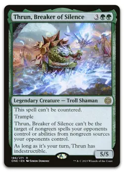 Thrun, Breaker of Silence #186 (NM) Phyrexia All Will Be One ONE Magic MTG - Image 1