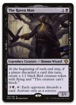 The Raven Man #103 (NM) Dominaria United DMU Magic MTG - Image 1
