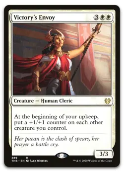 Victory's Envoy #289 (NM) Theros Beyond Death THB Magic MTG - Image 1