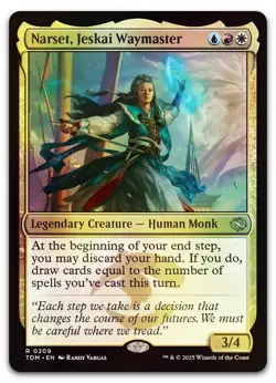 Narset, Jeskai Waymaster #209 (Foil) (NM) Tarkir Dragonstorm TDM Magic MTG - Image 1