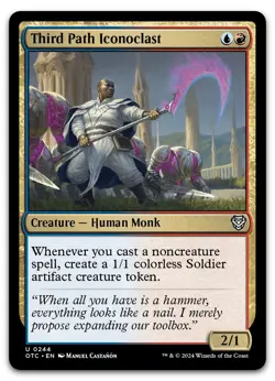 Third Path Iconoclast #244 (NM) Thunder Junction OTC Magic MTG - Image 1