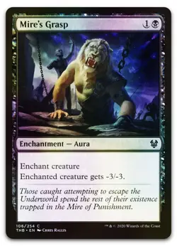 Mire's Grasp #106 (Foil) (NM) Theros Beyond Death THB Magic MTG - Image 1