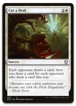 Cut a Deal #63 (NM) Phyrexia All Will Be One ONC Magic MTG - Image 1
