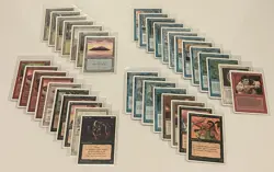Lot of 38 vintage MTG cards-USED - Image 1