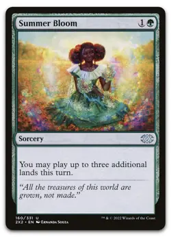 Summer Bloom #160 (NM) Double Masters 2022 2X2 Magic MTG - Image 1