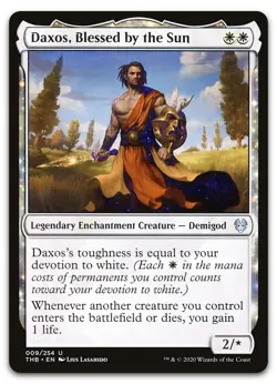 Daxos, Blessed by the Sun #9 (NM) Theros Beyond Death THB Magic MTG - Image 1
