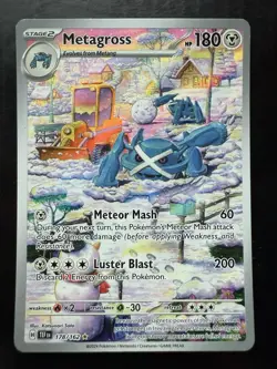 Pokemon Metagross 178/162 SV05: Temporal Forces Holo (NM) - Image 1