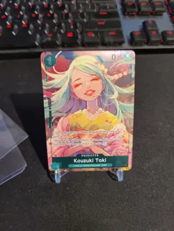 OP02-031 Kouzuki Toki UC Alt Art Box Topper One Piece TCG English Card - Image 1