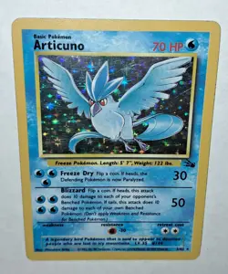 Articuno 2/62 Fossil Set English Pokemon Card Rare Holo WOTC Vintage 1999 - Image 1