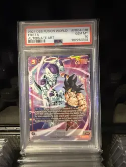Dragon Ball Super Fusion World Ultra Limit FB04-018 Frieza Card PSA 10 GEM MINT - Image 1