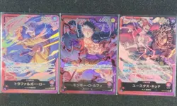 One Piece Card Game Law (ST10-001) Luffy(ST10-002) Kidd(ST10-003) L Japan - Image 1
