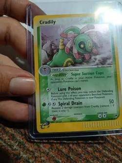 Pokemon TCG Cradily EX Sandstorm Holo Card 3/100 Rare LP - Image 5