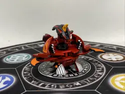 Bakugan Battle Brawlers Pyrus Orbit Helios Hex Spins & Card Painted - Image 1