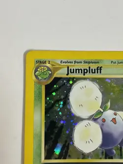 Pokemon TCG Jumpluff Neo Genesis Holo Card 7/111 Unlimited Rare, LP Condition - Image 4
