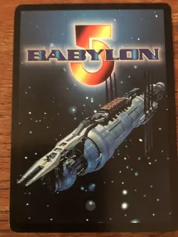 STRANGE BEDFELLOWS THE GREAT WAR BABYLON 5 CCG RARE CARD NEAR MINT UNPLAYED - Image 2