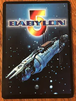 NOWHERE BUT DOWN PSI CORPS BABYLON 5 CCG RARE CARD NEAR MINT NEVER PLAYED WITH - Image 2
