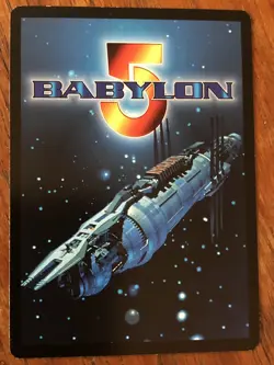 VENDETTA DELUXE EDITION BABYLON 5 CCG RARE CARD NEAR MINT NEVER PLAYED WITH - Image 2