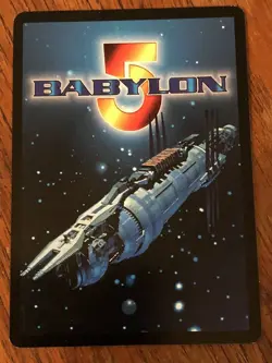 RAPID AGING SEVERED DREAMS BABYLON 5 CCG RARE CARD NEAR MINT NEVER PLAYED WITH - Image 2