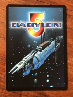 GEAR UP FOR WAR GREAT WAR BABYLON 5 CCG RARE CARD NEAR MINT NEVER PLAYED WITH - Image 2