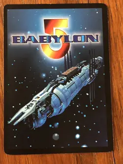 NEW OPPORTUNITIES THE SHADOWS BABYLON 5 CCG RARE CARD NEAR MINT UNPLAYED - Image 2