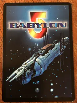 UNIVERSAL ENEMY PSI CORPS BABYLON 5 CCG RARE CARD NEAR MINT NEVER PLAYED WITH - Image 2