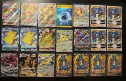 POKEMON CARD LOT GOLD CARDS VMAX, FULL ART AND MORE 117 CARDS SEE DESCRIPTION 🔥 - Image 3