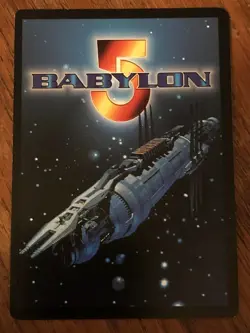 PREEMINENCE 1998 BABYLON 5 CCG RARE CARD NEAR MINT NEVER PLAYED WITH - Image 2