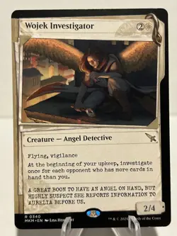 Wojek Investigator (Showcase) 340 R Murders at Karlov Manor NM MTG - Image 1