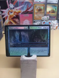 MTG DSK: Meat Locker Drowned Diner (Enchantment Room) Regular Common 0065 Foil - Image 1