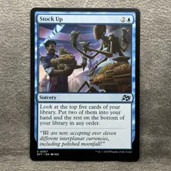 Stock Up - Aetherdrift (DFT) #67 MTG Non-Foil NM Pack Fresh Commander Play - Image 1