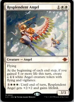 Resplendent Angel The Lost Caverns of Ixalan MTG NM - Image 1