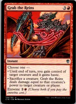 Grab the Reins Commander 2016 MTG NM - Image 1