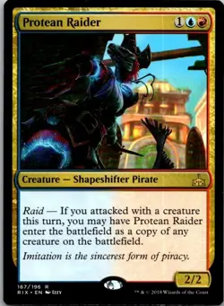 Protean Raider Rivals of Ixalan MTG NM - Image 1
