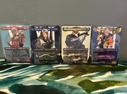 Final Fantasy MTG Borderless Regular Set Of 12. Celes, Yuna, Squall And More! - Image 2