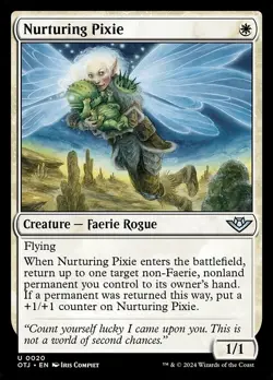 Nurturing Pixie - Outlaws of Thunder Junction OTJ - MTG - LP Magic - 20 U - Image 1