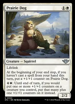 Prairie Dog - Outlaws of Thunder Junction OTJ - MTG - LP Magic - 24 U - Image 1