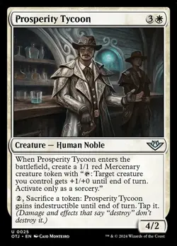 Prosperity Tycoon - Outlaws of Thunder Junction OTJ - MTG - LP Magic - 25 U - Image 1