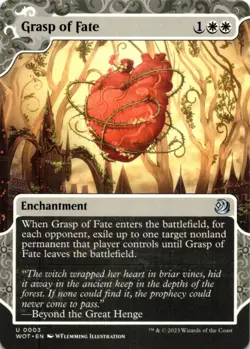 MTG Grasp of Fate Regular Wilds of Eldraine: Enchanting Tales NM U Magic - Image 1