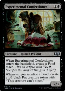 MTG Experimental Confectioner Foil Wilds of Eldraine NM U Magic - Image 1