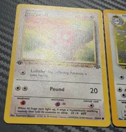 Pokemon TCG Jungle Wigglytuff 16/64 Holo Rare No Symbol ERROR Jigglypuff 54/64 - Image 2