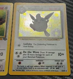 Pokemon TCG Jungle Wigglytuff 16/64 Holo Rare No Symbol ERROR Jigglypuff 54/64 - Image 4