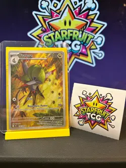 2025 Pokemon SV Black Bolt BLK EN Fraxure Illustration Rare 146/086 IR NM/M - Image 3