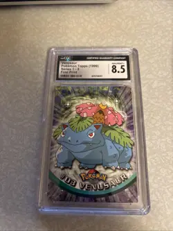 CGC Mint 9 Venusaur Pokemon Topps (1999) Series 1-3 Second Print - Image 1