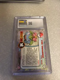 CGC Mint 9 Venusaur Pokemon Topps (1999) Series 1-3 Second Print - Image 2