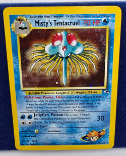Pokemon Unlimited Gym Heroes Misty's Tentacruel 10/132 MP Holographic WOTC - Image 2