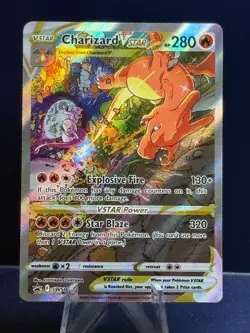 2022 Pokemon Sword & Shield Black Star Promo - Charizard VSTAR #SWSH262 MINT - Image 1