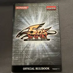 5ds Yu-Gi-Oh! Trading Card Game 2008 Offical Rulebook Version 7.2 English S88 - Image 1