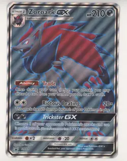 Zoroark GX Oversized Pokemon Sun & Moon Black Star Promo #SM84 - Image 1