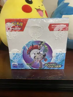 Pokemon Journey Together Booster Box Sealed With Promo - Image 1